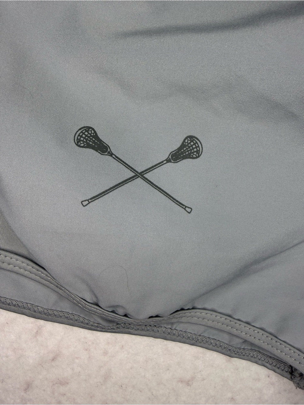 Nike Women's Gray Performance Lacrosse Running Shorts size Small - Picture 4 of 15
